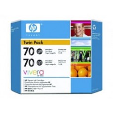 Cartus cerneala HP 70 130 ml Photo Black Ink Cartridge with Vivera Ink - C9449A